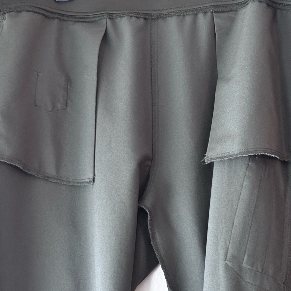 Manadala Scrubs High Waisted Joggers Olive Green Size X-Large - Picture 13 of 16